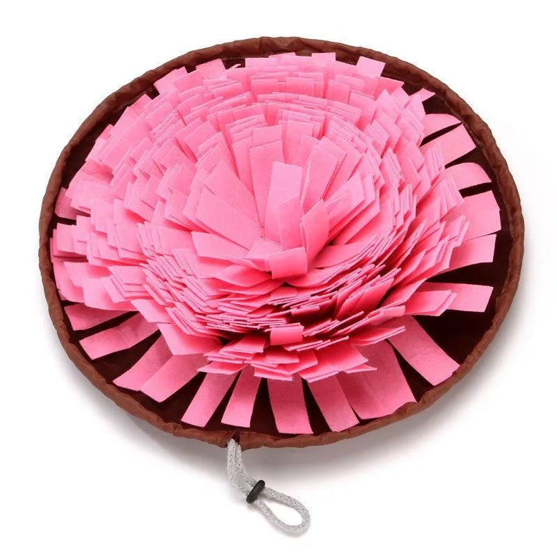 Dog Snuffle Mat-Interactive Slow Feeder Nose Work Puzzle for Dogs